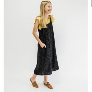 [FIRM] Hayden Black White Polka Dot Pant Jumpsuit